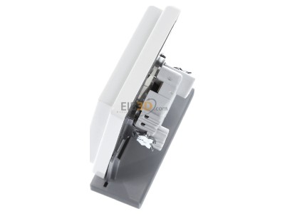 View top right Gira 079503 Socket outlet (receptacle) white 
