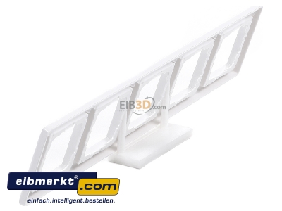 View top right Gira 109503 Frame 5-gang white
