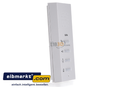 View on the left Gira 125003 House telephone white
