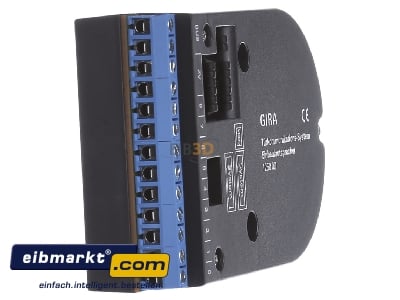 View on the left Gira 125800 Expansion module for intercom system 
