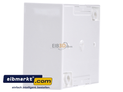 View on the right Berker 10417009 Surface mounted housing 1-gang white 

