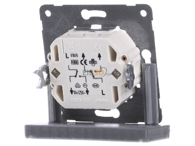 Back view Peha D 616/6 Alternating-/alternating switch (2x 
