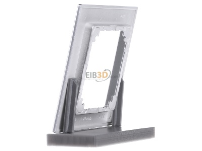 View on the right Merten 488160 Frame 1-gang aluminium 
