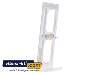 View on the right Merten 488219 Frame 2-gang white 
