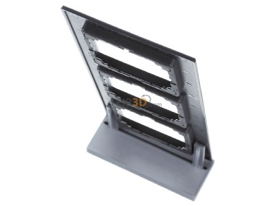 Top rear view Merten 488314 Frame 3-gang anthracite 
