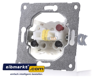 Front view Peha D 515 Series switch flush mounted
