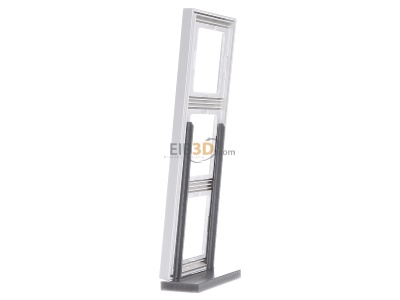 View on the right Berker 13337009 Frame 3-gang white 
