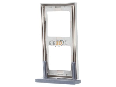 Ansicht hinten Berker 13637002 Rahmen 2f. ws waagerecht 
