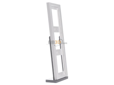 View on the left Berker 13737009 Frame 3-gang white 
