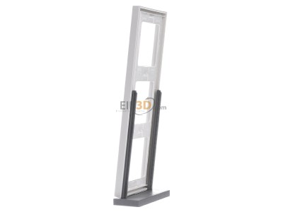 View on the right Berker 13737009 Frame 3-gang white 
