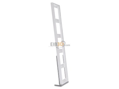 View on the left Berker 13937009 Frame 5-gang white 
