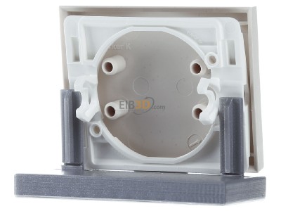 Ansicht hinten Berker 14057002 Wippe ws/gl 1-fach 