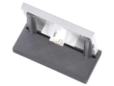 Ansicht oben hinten Berker 14077009 Zentralstck pws f.UAE-Anschlussdose 