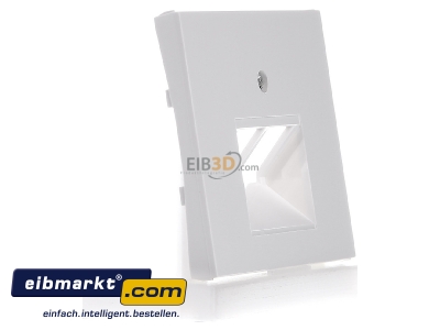 View on the left Berker 14097009 Central cover plate UAE/IAE (ISDN)
