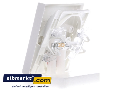 View on the right Berker 14157009 Cover plate for switch/push button white
