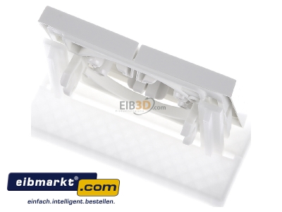 Ansicht oben hinten Berker 14357009 Wippe pws/gl 