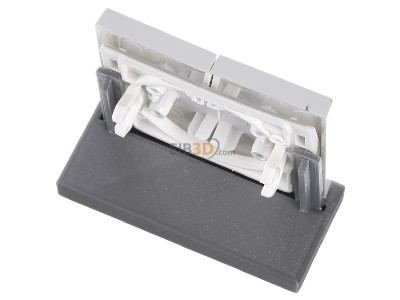 Ansicht oben hinten Berker 14357109 Wippe pws/gl m.Symbol Pfeil 