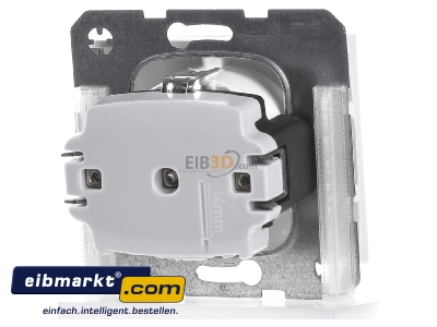 Ansicht hinten Berker 47157009 SCHUKO-Steckdose pws/gl 
