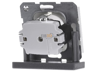 Ansicht hinten Berker 47357009 SCHUKO-Steckdose pws/gl 