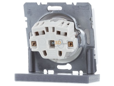 Ansicht hinten Berker 6167157009 Steckdose pws o.Schutzkontakt 