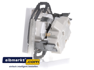 Ansicht rechts Jung A 520-45 KI WW SCHUKO-Steckdose aws 16A 250V 45Grad 
