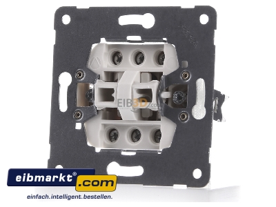 Frontansicht Peha D 619 T Doppeltaster 10A 250V 