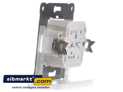 Ansicht rechts Peha D 619 T Doppeltaster 10A 250V 