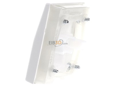 View on the right Jung A 590 CARD WW Cover plate for switch/push button white 
