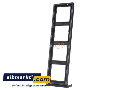 Front view Jung AL 2984 AN Frame 4-gang anthracite - 
