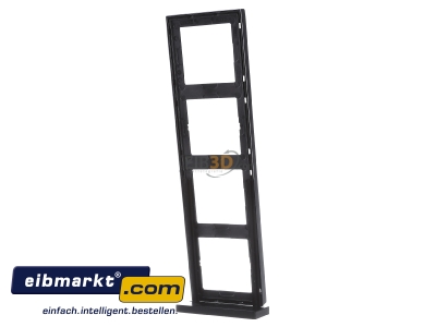 Back view Jung AL 2984 AN Frame 4-gang anthracite - 
