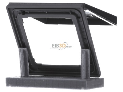Ansicht hinten Jung AL 2990 KL AN Klappdeckel anth mit R�ckstellfeder 
