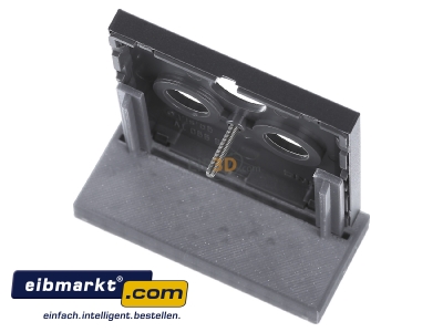 Ansicht oben hinten Jung AL2990SATAN Abdeckung anth f�r SAT-TV-Dose AL 2990 SAT AN