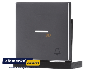 Frontansicht Jung ES 2990 KO5K Wippe Symbol KLINGEL eds f�r beleuchtb.Taster 