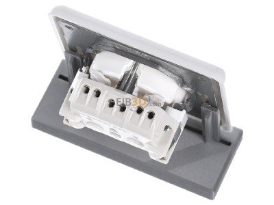 Top rear view Peha D 80.6511.02 V Socket outlet (receptacle) 
