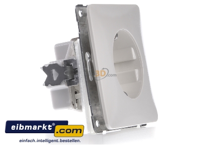 View on the left Peha D 80.6511 W Socket outlet protective contact 

