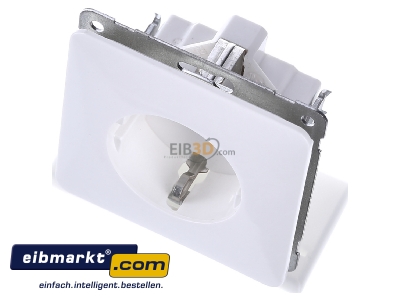 View up front Peha D 80.6511.02 Socket outlet protective contact white - 
