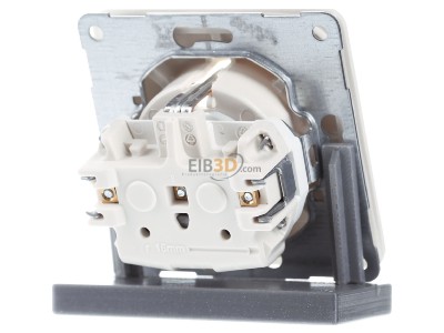 Back view Peha D 80.6511 SI W Socket outlet (receptacle) 
