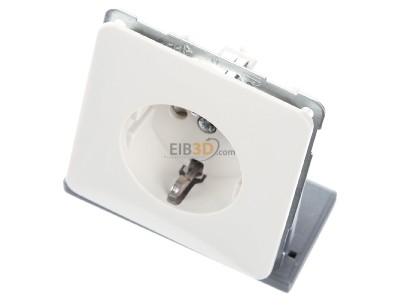 View up front Peha D 80.6511 SI W Socket outlet (receptacle) 
