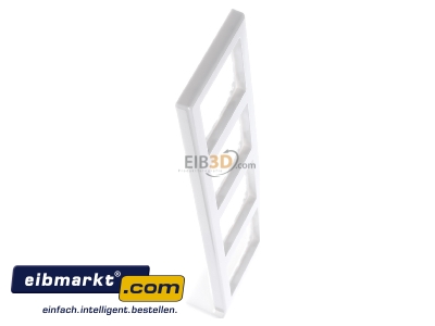 View top left Merten 462419 Frame 4-gang white 
