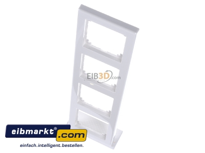 View up front Merten 478419 Frame 4-gang white
