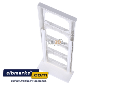 Top rear view Merten 478419 Frame 4-gang white
