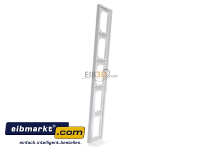 View on the right Merten 478519 Frame 5-gang white 
