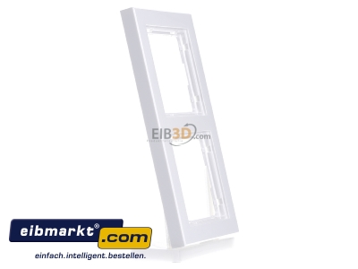View on the left Peha D 20.672.022 T Frame 2-gang white - 
