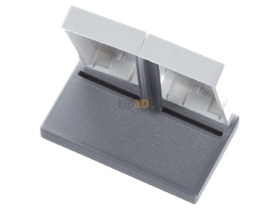 Ansicht oben hinten Merten 619219 Wippe pws/gl f�r Tastermodul 2f. 