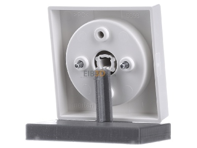 Ansicht hinten Merten 567119 Zentralplatte pws/gl f. Roll.-Einsatz 