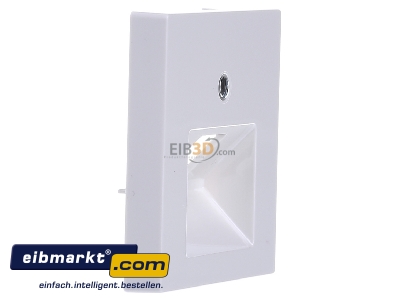 Ansicht links Merten 296219 Zentralplatte pws/gl f�r UAE-Einsatz 1f. 