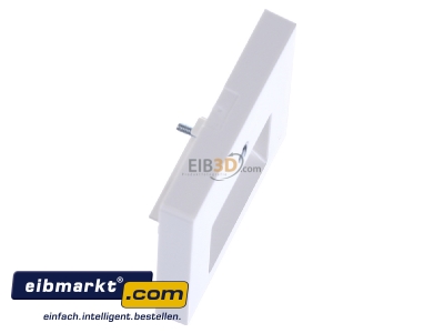 Ansicht oben links Merten 296219 Zentralplatte pws/gl f�r UAE-Einsatz 1f. 
