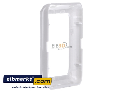 View on the right Peha D 771.02 Frame 1-gang white
