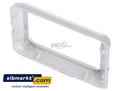 Top rear view Peha D 771.02 Frame 1-gang white
