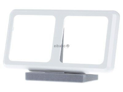 Frontansicht Peha D 772.02 Rahmen 2-fach rws waage/senkrecht 